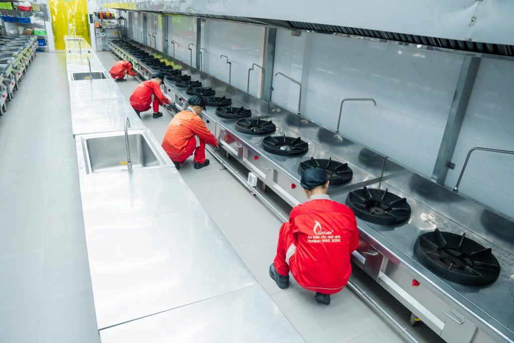 Bảo trì, bảo dưỡng hệ thống gas trung tâm
