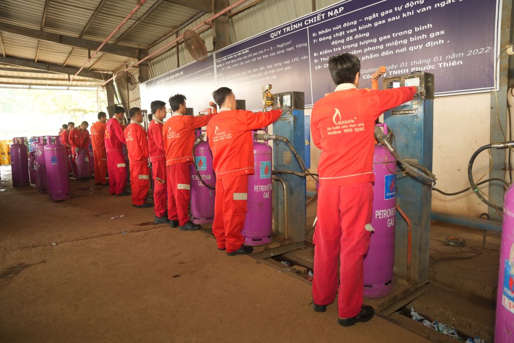 Cung cấp gas số lượng lớn cho đại lý